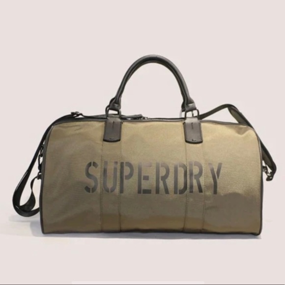 Military badged weekender bag - Picture 2 of 13